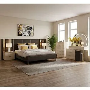 كابي طقم غرفه نوم مكونة من 7 قطع