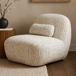 كرسي دوار ريكو - أبيض ومتعدد الالوان