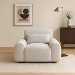 كنبة مفردة إيليت - بيج