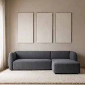 Modiva Reversible Corner Sofa - Grey