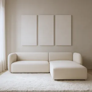 Modiva Reversible Corner Sofa - Beige