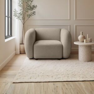 كنبة مفرد لازورد - بني