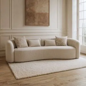 كنبة ايسل - 4 مقاعد - بيج