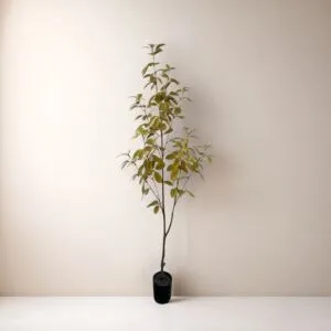 شجرة فراشة الخريف صناعية 140 سم - اخضر فاتح