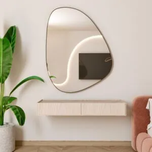 طاولة تزيين بدرجين دايمر - بيج