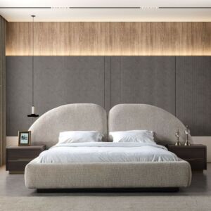 طقم غرفة نوم كينغ 5 قطع رومو - 180x200 سم