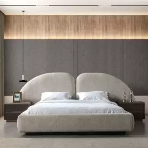 طقم غرفة نوم كينغ 5 قطع رومو - 180x200 سم