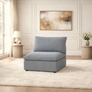 كنب مفرد ماتيلدا - رمادي