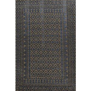 سجاد سوفا خيش - ازرق وذهبي