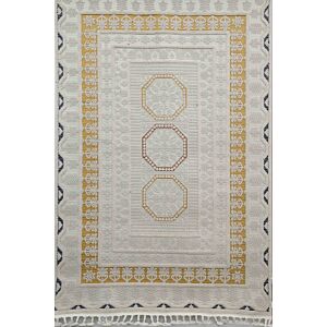 سجاد تركي سدو فوز لون كريمي