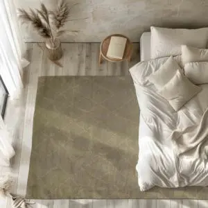 سجاد سراب مودرن تركي - خيش - بيج غامق - 230x160 سم