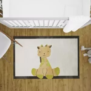 سجادة اطفال ميرال 160X160 سم - ابيض