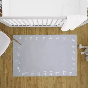 سجادة اطفال ميرال تيتو 160X160 سم - وردي