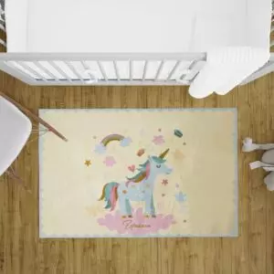 سجادة اطفال ميرال تومي 160X230 سم - وردي و ازرق