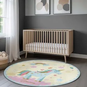 سجادة اطفال ميرال بومي 160X160 سم - متعدد الألوان