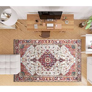 سجاد جيهان - نُــوران الفاخر - احمر وبيج