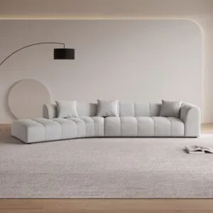 Robins left corner sofa - Light beige
