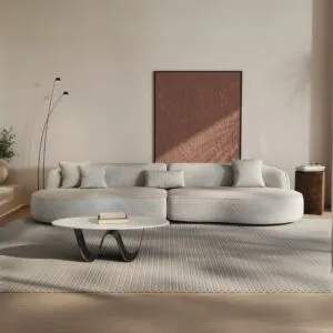 كنبة رباعية ريستل - بيج فاتح