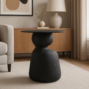 طاولة جانبية فيولا - اسود