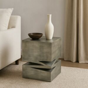 طاولة جانبية ماركس - رمادي