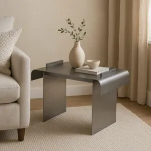 طاولة جانبية سيجمن - رمادي غامق