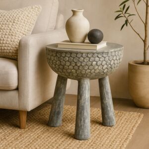 طاولة جانبية أليكسي - رمادي ومتعدد الالوان