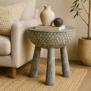 طاولة جانبية أليكسي - رمادي ومتعدد الالوان