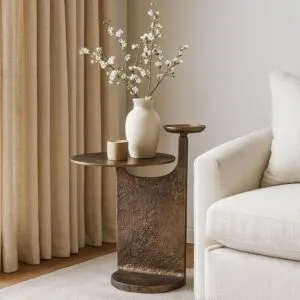 طاولة جانبية روكستا - برونزي