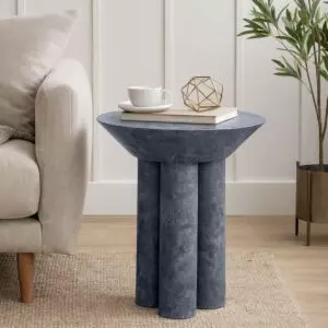 طاولة جانبية شارلوت - رمادي