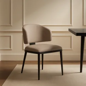 كرسي طعام فانشي - بيج