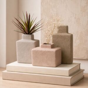 طقم فازة نيلاي - 3 قطع - متعدد الالوان