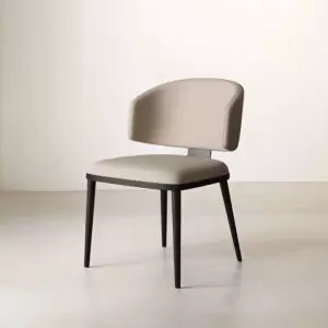 كرسي طعام فانشي - بيج