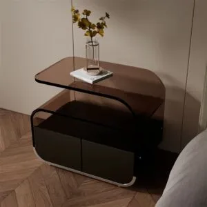 كومودينو يارا يسار - بني واسود وذهبي