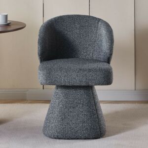 كرسي طاولة طعام كايلا - رمادي غامق