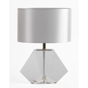 ابجورة طاولة كريستالية بريزم - ابيض