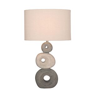 ابجورة طاولة سيركيلز - رمادي واوف وايت