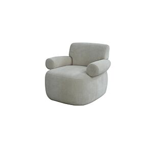 كرسي مفرد باش - رمادي