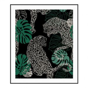 لوحة جدارية تايجر - متعدد الألوان