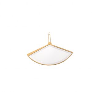 مرآة حائط فان باندول نصف دائرية - ذهبي