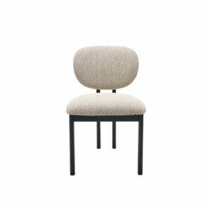 كرسي طاولة طعام انابيل - رمادي