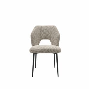 كرسي طاولة طعام روير - رمادي