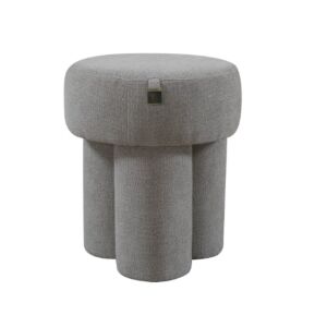 مقعد ومسند قدم فرانكي - رمادي