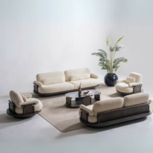 طقم كنب آنكا - بيج