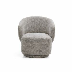 كرسي مفرد دوار فيرو - رمادي