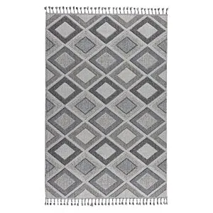 سجادة لوري 200x290سم - رمادي غامق