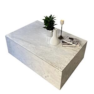 طاولة قهوة مودرن رخام طبيعي