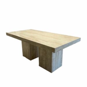 طاولة طعام 6 أشخاص ايرينا رخام ترافنتينو