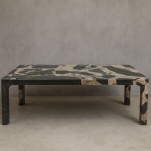 طاولة طعام رخام طبيعي سابا 8 اشخاص