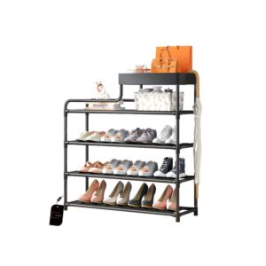 رفوف تنظيم للمدخل شاربدو ضد الغبار - أسود