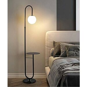 أبجورة أرضية ليد مع رف دائري من غرانفين